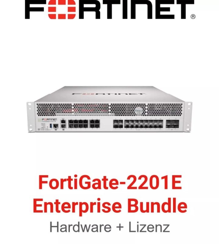 FG-2201E-BDL-811-12, Fortinet FortiGate License, 1 Year FortiCare, FortiGuard, Enterprise Protection