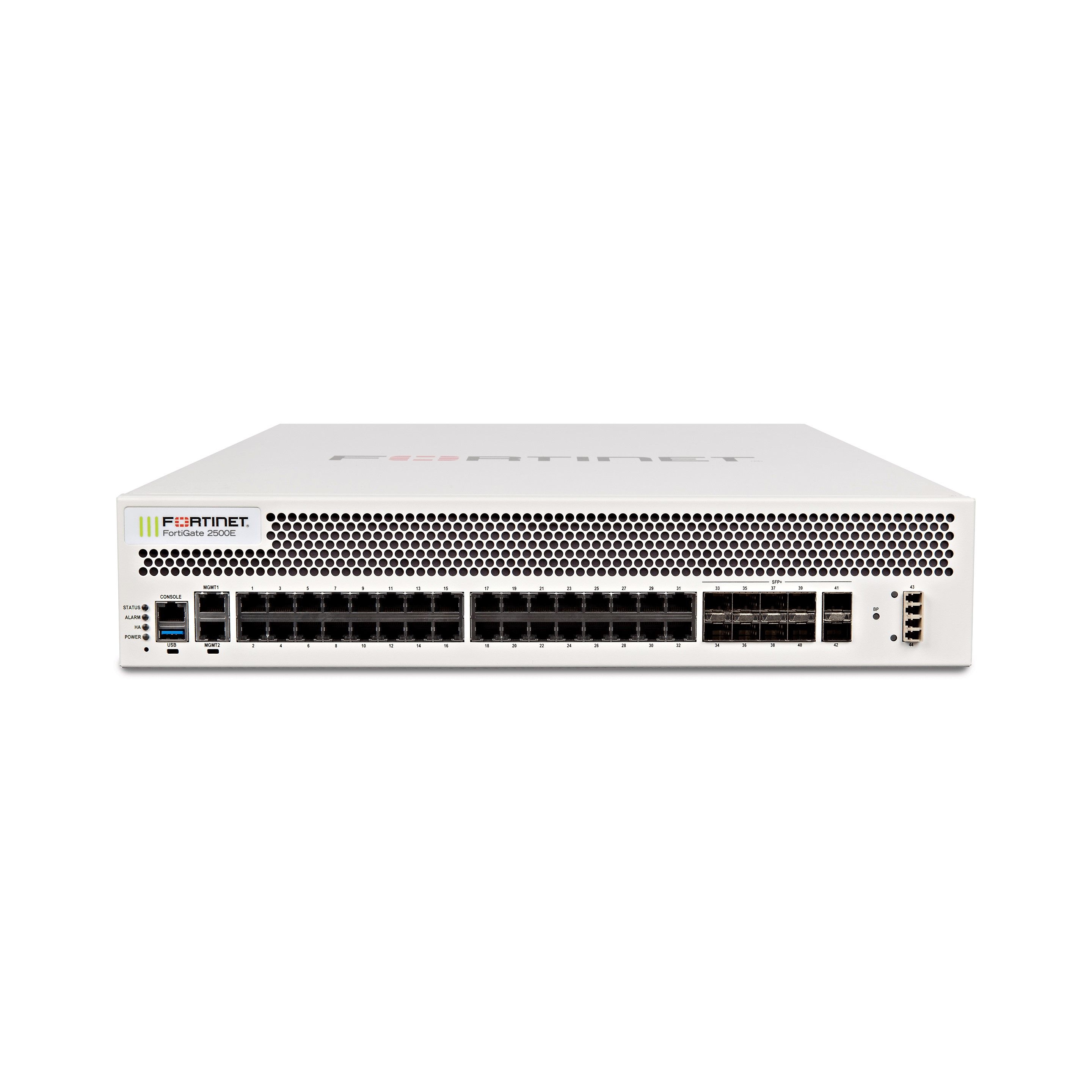 FG-2500E-BDL-950-36, Fortinet FortiGate-2500E Firewall, 3Y FortiCare, UTP, Premium Service