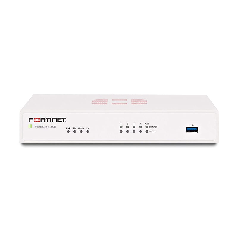 FG-30E-BDL-950-60, Fortinet FG-30E Firewall, 5Y FortiCare & FortiGuard/24x7 Support/UTP Protection