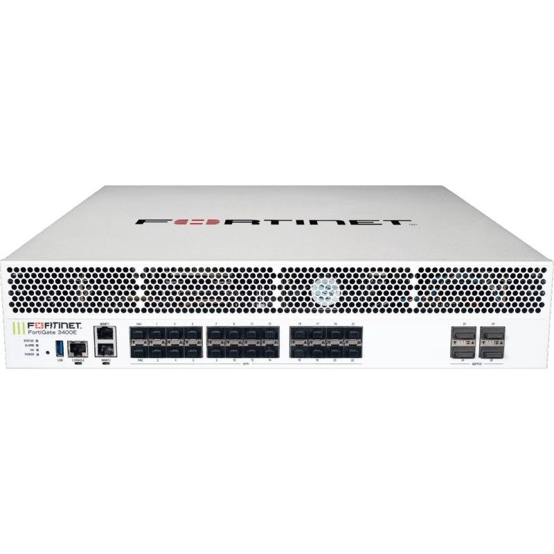 FG-3400E-BDL-950-12, Fortinet FortiGate Firewall, 1Y FortiCare & UTP