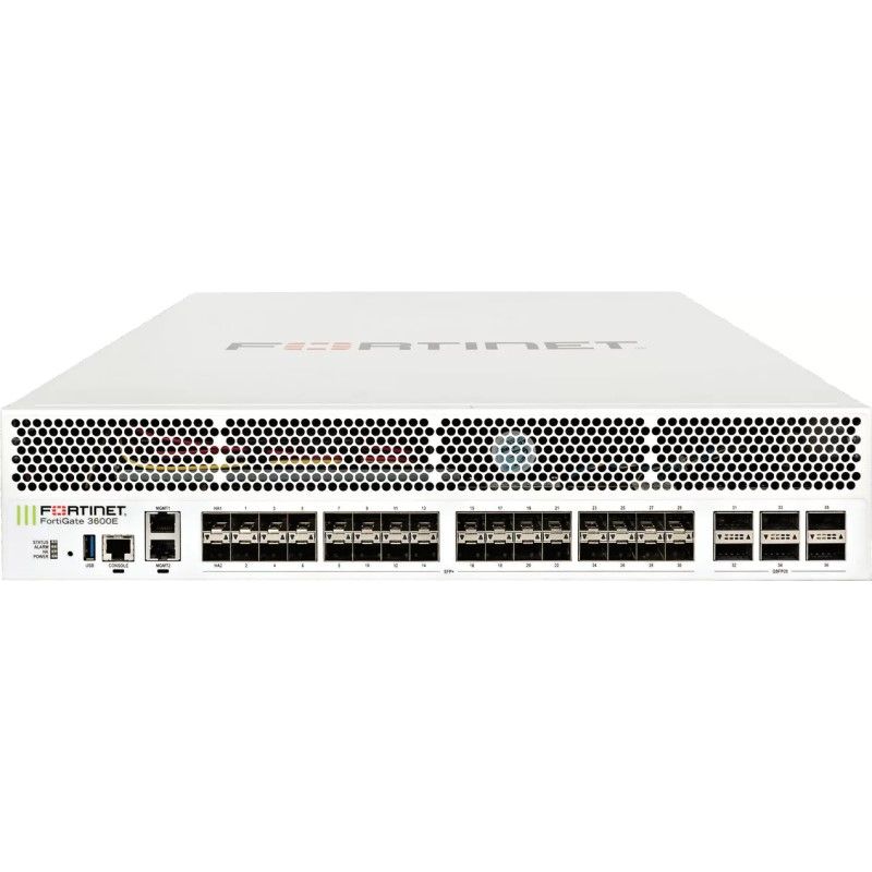 FG-3600E-DC-BDL-950-36, Fortinet FortiGate Firewall, 3Y UTP, DC Power, Premium Care