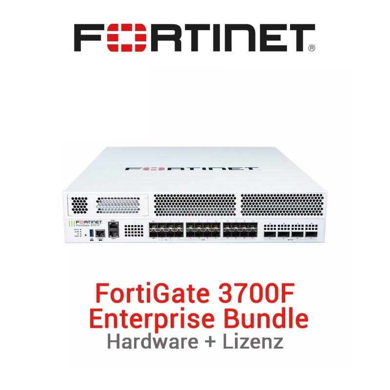 FG-3700F-BDL-950-60, Fortinet FortiGate Series Firewall, Hardware+5Y UTP+FortiCare