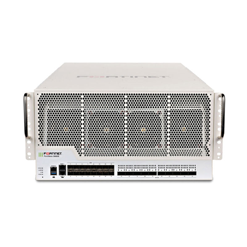 FG-3980E-DC, Fortinet Firewall, 10x100GE QSFP28/16x10GE SFP+/3 DC PSUs