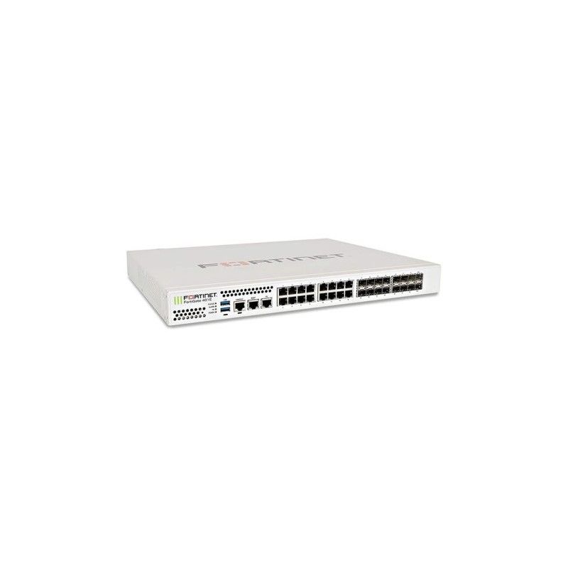 FG-401E-DC-BDL-950-12, Fortinet FortiGate Firewall, Hardware+1Y FortiCare/UTP