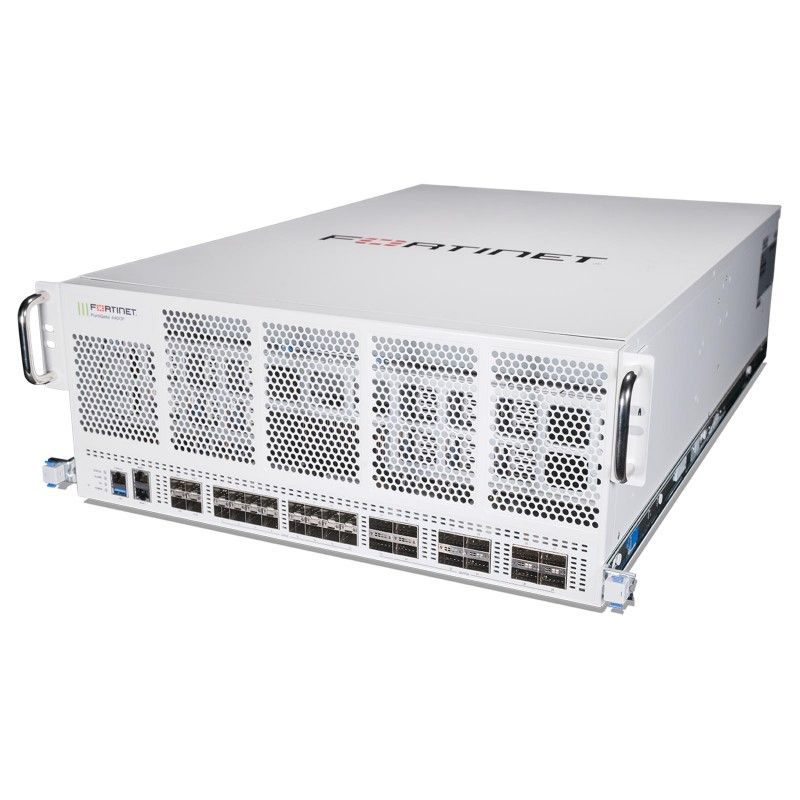 FG-4400F-LENC, Fortinet FG Firewall, 12x100GE QSFP28/18x25GE SFP28/4xAC PSU