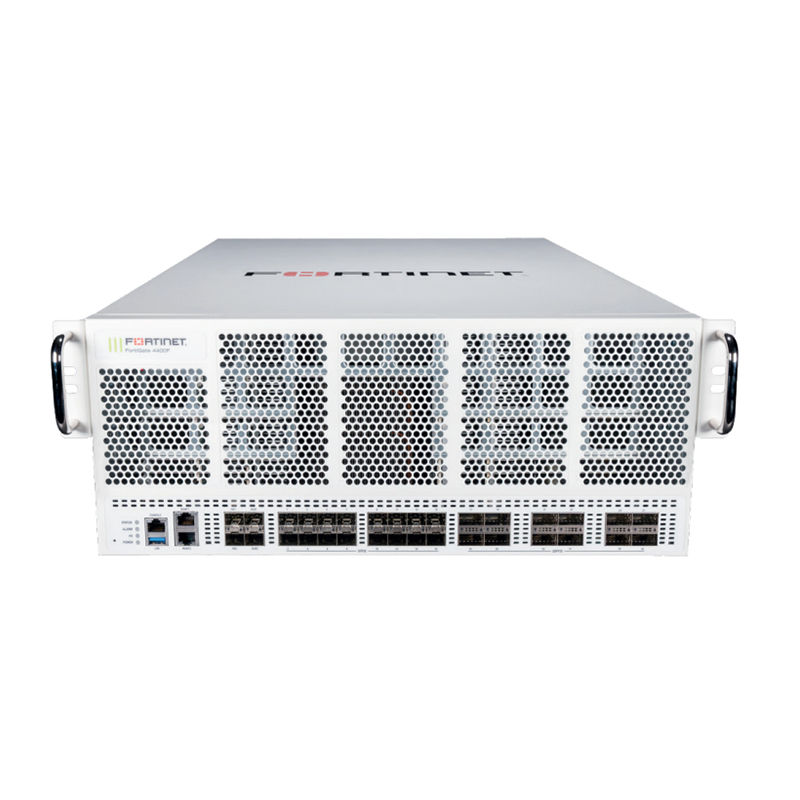 FG-4401F-DC, Fortinet FG Firewall, 12x100GE QSFP28/18x25GE SFP28/2x2TB Storage
