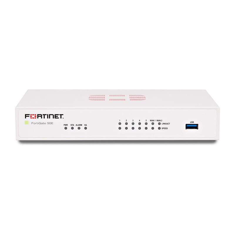 FG-50E-BDL-950-60, Fortinet FG-50E Firewall, Hardware+5Y UTP/24x7 Support/Unified Protection