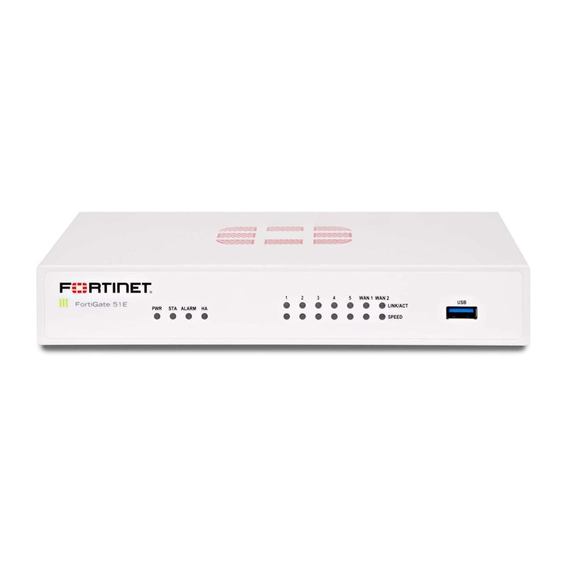 FG-51E-BDL-950-36, Fortinet FG-51E Firewall, 3 Year UTP/24x7 FortiCare/Hardware Bundle