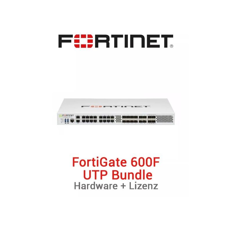 FG-600F-BDL-950-60, Fortinet FortiGate-600F Firewall, 5Y FortiCare & UTP