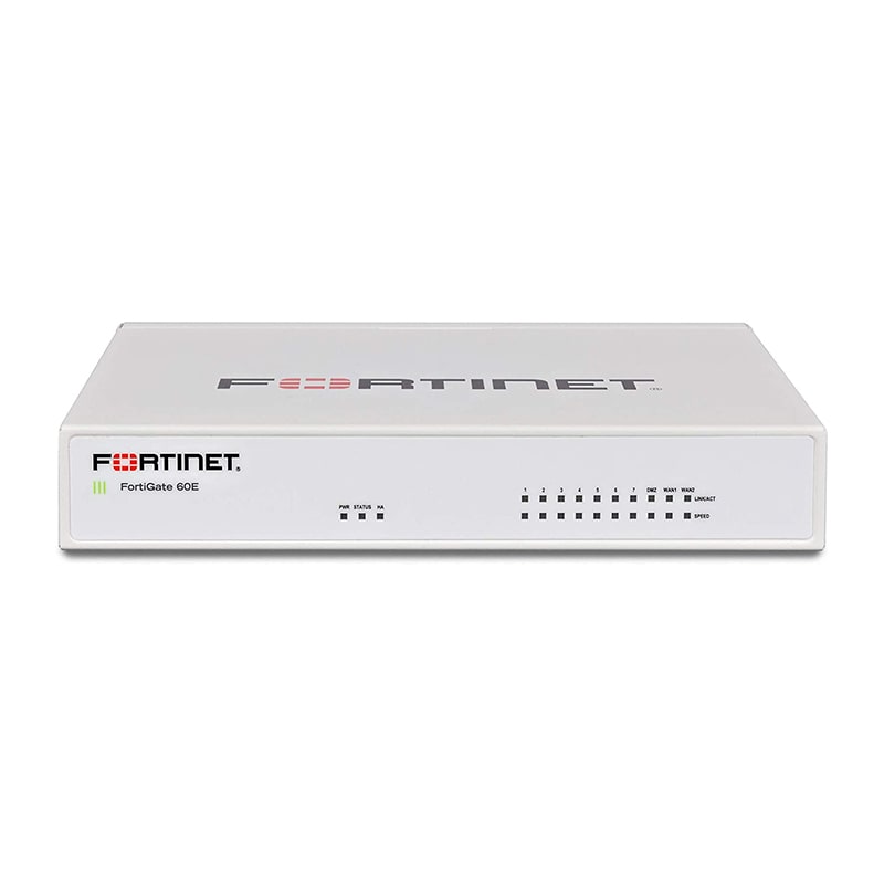 FG-60E-BDL-950-60, Fortinet FG-60E Firewall, 5-Year 24x7 Support/UTP Protection/Hardware