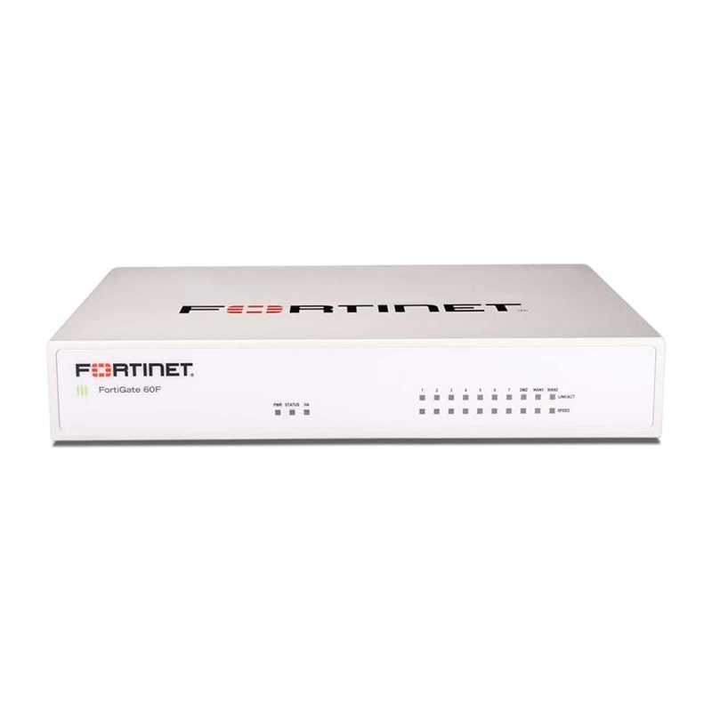 FG-60F-BDL-950-60, Fortinet FortiGate Firewall, 5 Year UTP, 24x7 Support, FG-60F Hardware