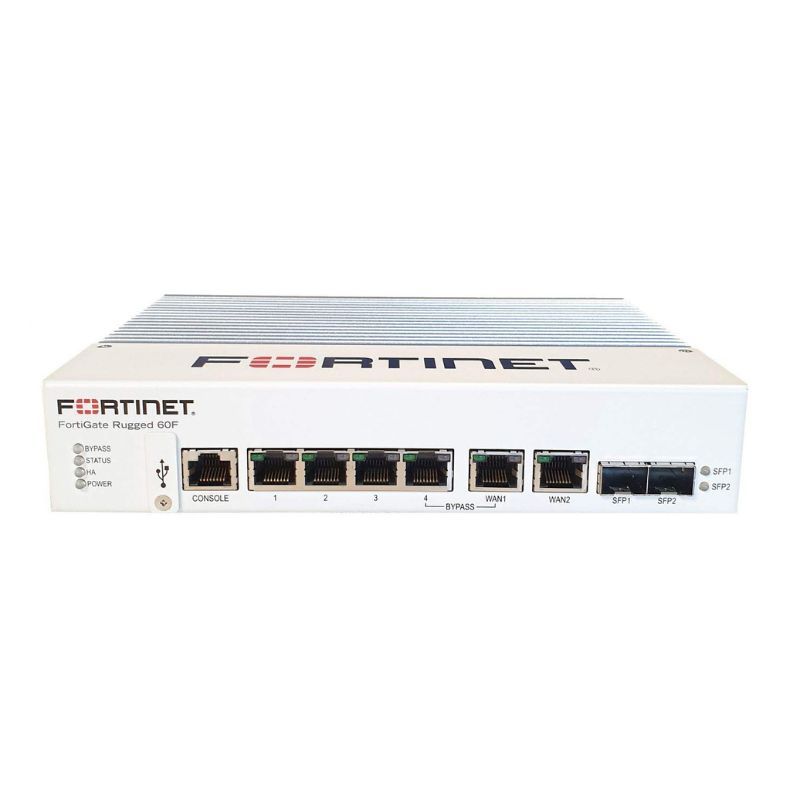 FGR-60F-BDL-879-60, Fortinet FortiGateRugged-60F Firewall, 5Y FortiCare/5Y FortiGuard/SMB Protection