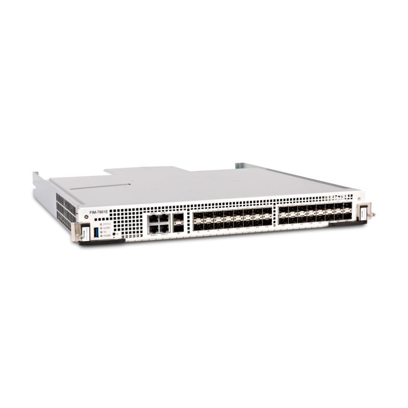 FIM-7901E, Fortinet 7000E I/O Module, 4xGE RJ45 MGT/34x10GE SFP+