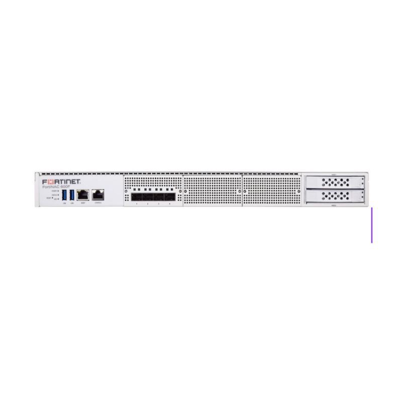 FNC-CA-600F, Fortinet FortiNAC F Series Hardware Appliance, Network Access Control, Up to 15000 Ports, High-performance, Fortinet Brand