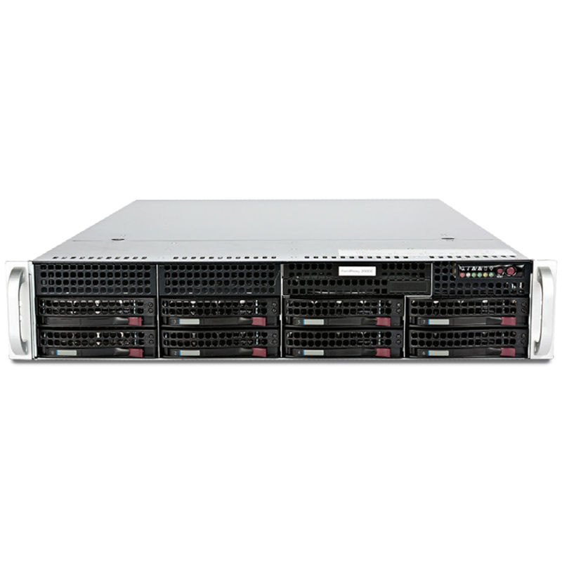 FPX-2000E, Fortinet FortiProxy Series, Secure Web Gateway, 20 Gbps throughput, 8x10GE SFP+, Dual PSU