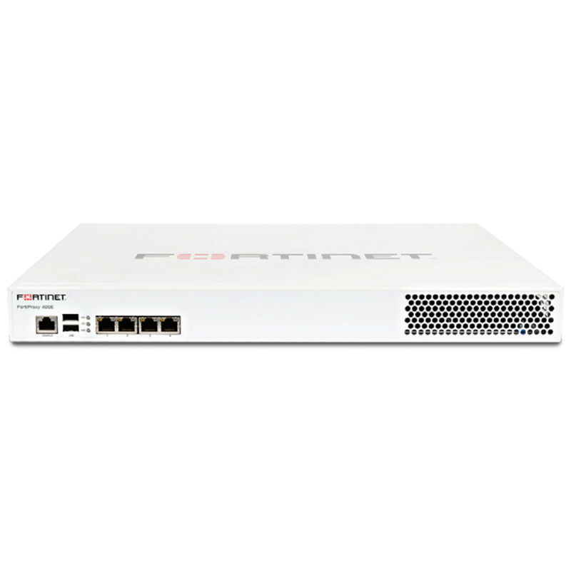 FPX-400E, Fortinet FortiProxy Series Proxy Appliance, 8x10GE SFP+, 4x1GE RJ45, 2x40GE QSFP+