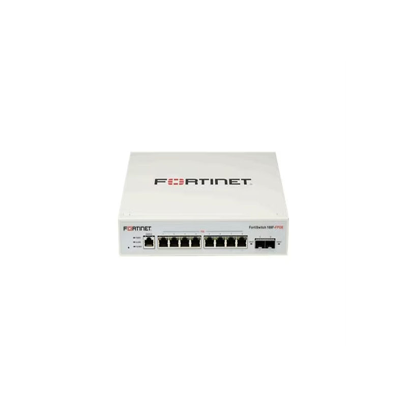 FS-108F-FPOE, Fortinet FS-108F Series Switch, 8xGE+2xSFP+130W PoE