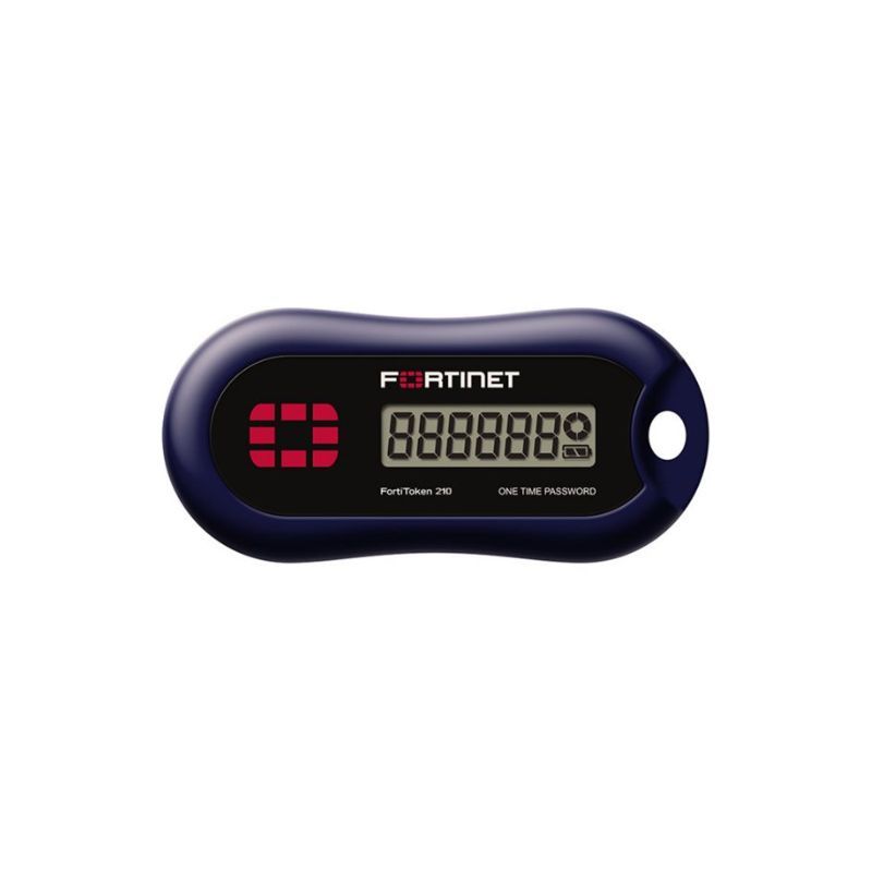 FTK-210-500, Fortinet FortiToken-210, One-time Password Token/500 Pieces/Perpetual License