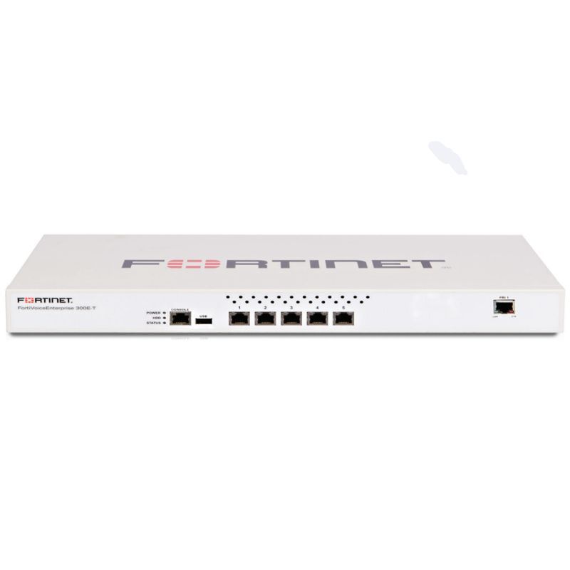 FVE-300E-T-BDL-247-60, Fortinet FortiVoice-300E-T, IP PBX/5 Year FortiCare/Hardware Bundle