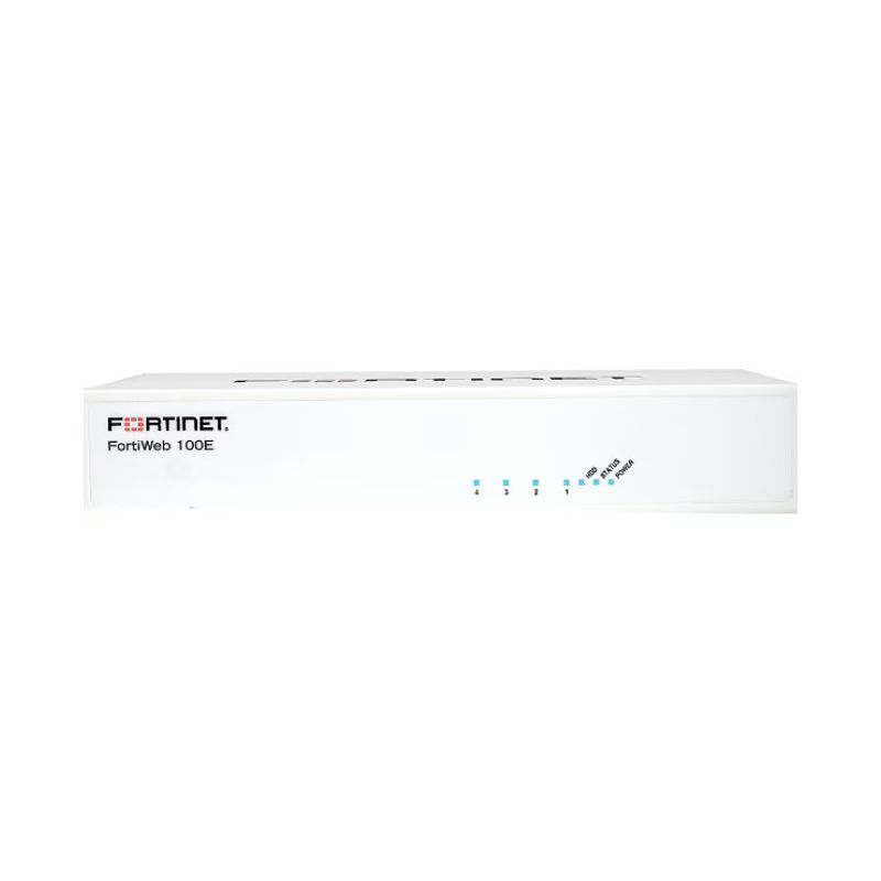 FWB-100F-BDL-934-12, Fortinet FortiWeb 100F, Web Application Firewall, 1 Year Premium FortiCare, Standard Bundle