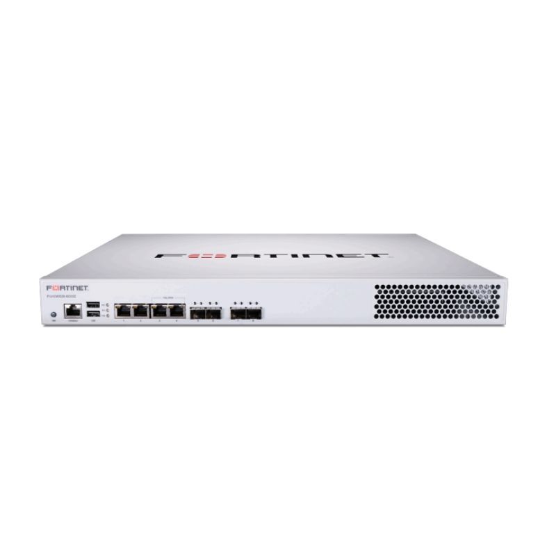 FWB-600F-BDL-725-12, Fortinet FortiWeb-600F, Web Application Firewall, 1 Year Enterprise Bundle, Hardware Included