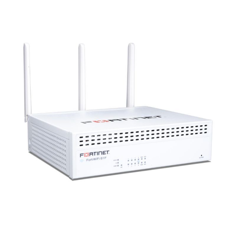 FWF-81F-2R-3G4G-POE-Y-BDL-950-12, Fortinet FortiWiFi-81F, Security Appliance, 1 Year UTP, 3G/4G POE, Premium Support