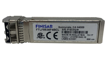 FTLF8538P4BCL - Finisar 25Gb/s 25GBase-SR MMF SFP+ Transceiver