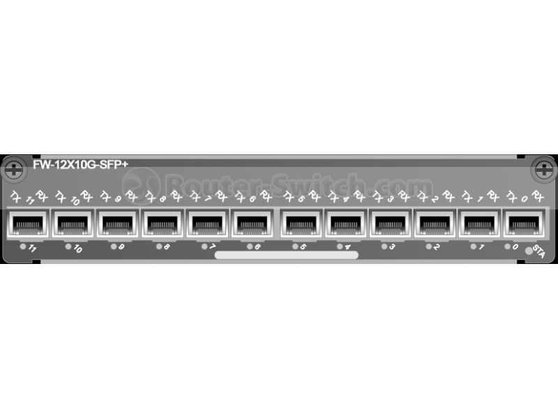 FWCD00EBGE01, Huawei Switch Daughter Card, 12x10/100/1000Base-T RJ45