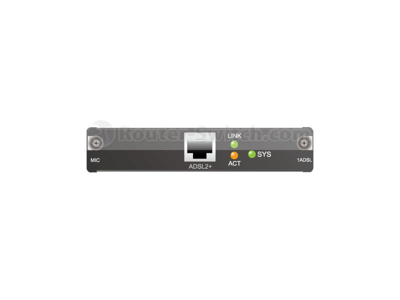 FWFD0MADPA00, Huawei FWFD0MADPA00 ADSL2+ MIC Board, 1xADSL2+ port, Hot-swappable, For NE40E