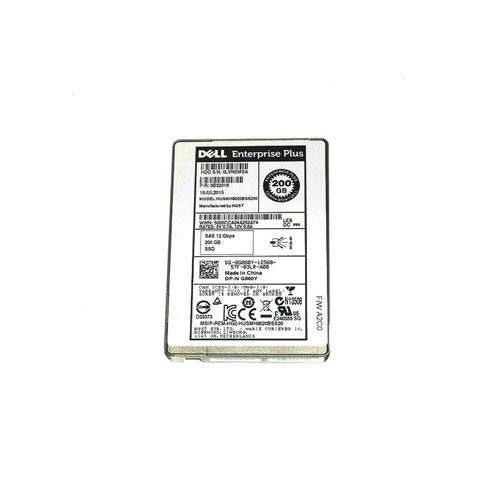 G860Y - Dell 200GB 2.5 inch MLC 6Gb/s SAS Solid State Drive