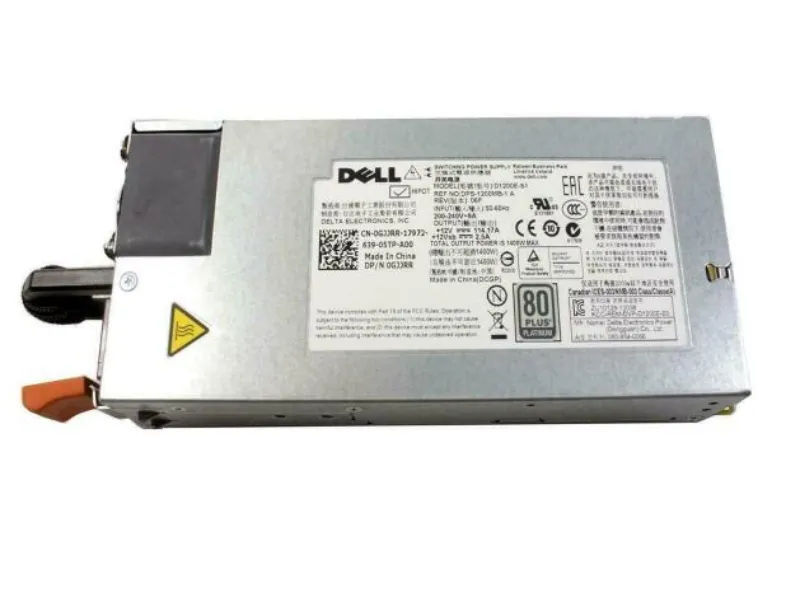 GJJRR - Dell 1400-Watts 200-240V Power Supply For PowerEdge C6145