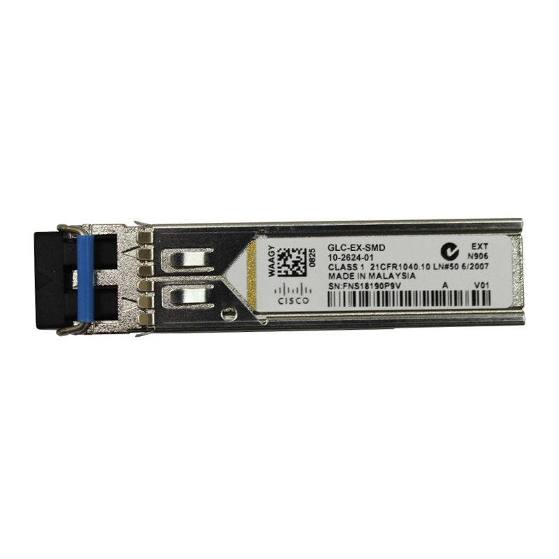 GLC-EX-SMD, Cisco SFP Module, 1GE LC EX/LC Connector/EX transceiver