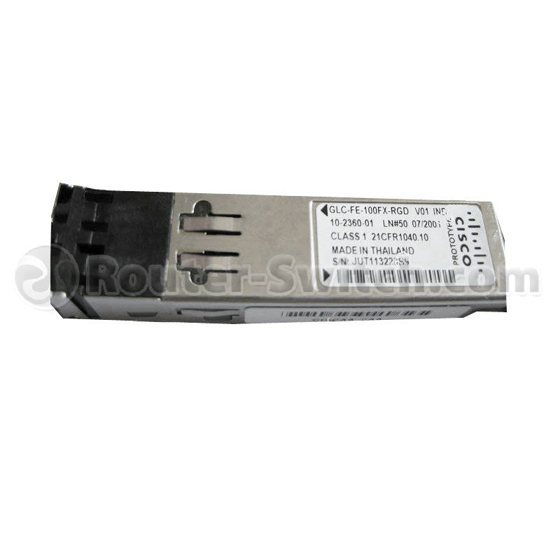 GLC-FE-100FX-RGD, Cisco SFP Module, 100Base-FX/MMF/Rugged