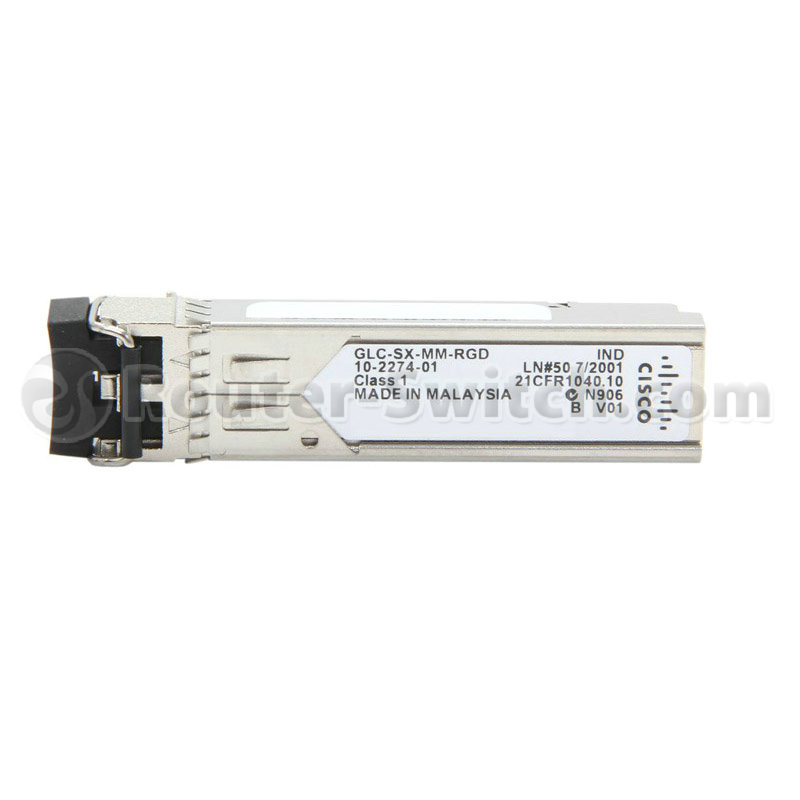 GLC-SX-MM-RGD, Cisco SFP Transceiver, 1000Mbps, Multi-Mode, Rugged