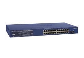 NETGEAR 24-Port Gigabit Ethernet PoE+ Plus Switch (GS724EP)
