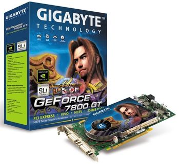 GIGABYTE GeForce 7800GT GDDR3