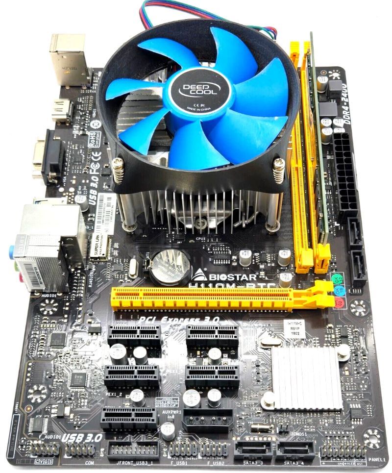 BIOSTAR H110M-BTC Motherboard