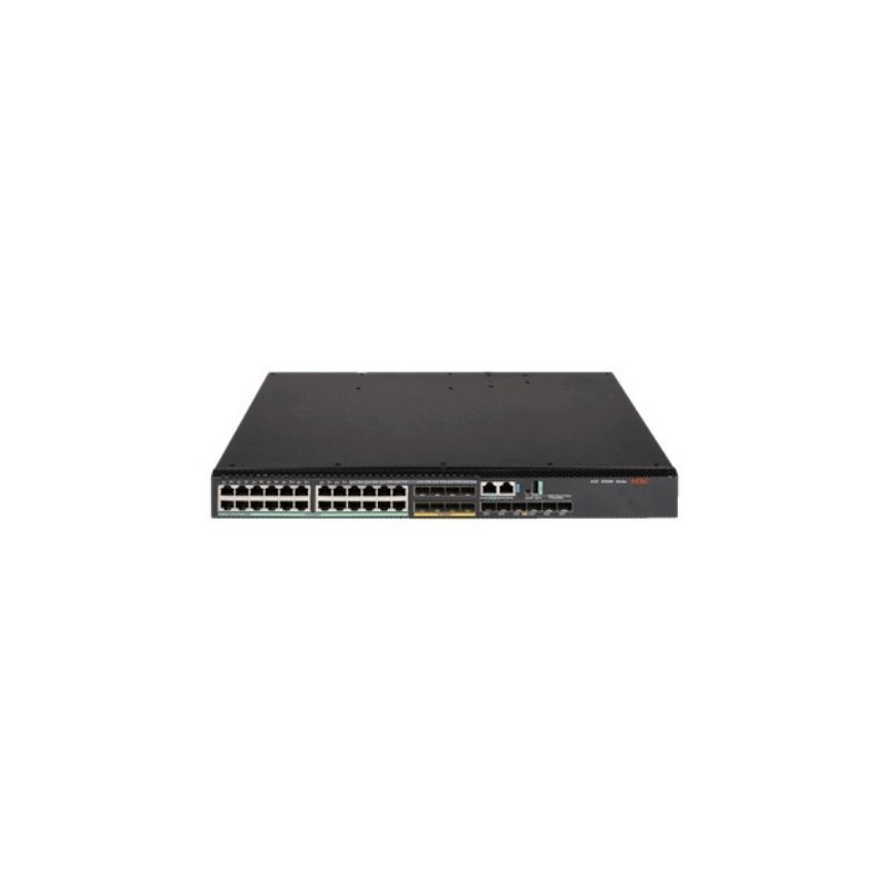 S5580S-24T6X-EI, H3C S5500 Series Ethernet Switch, 24xGE RJ45/6x10GE SFP+/L3 Switching
