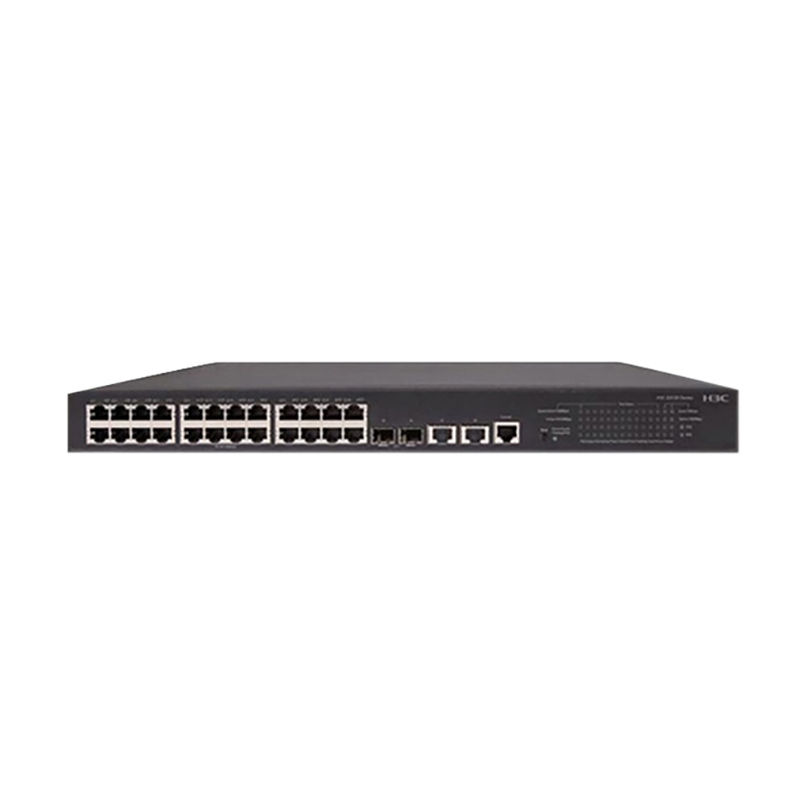 S5130S-28S-HPWR-EI, H3C S5130S Series L2 Ethernet Switch, 24x1G PoE+ / 4xSFP Combo / 4x10G SFP+