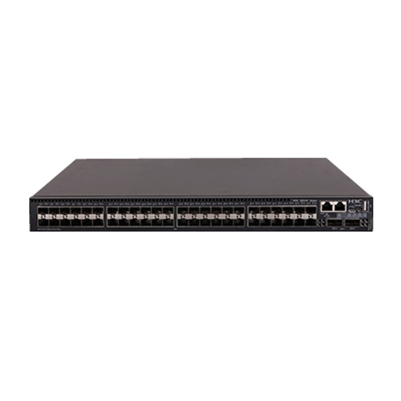 S6520X-54QC-EI, H3C S6520X Switch, 48x1/10G SFP+ ports/2x100G QSFP28/dual power & fans