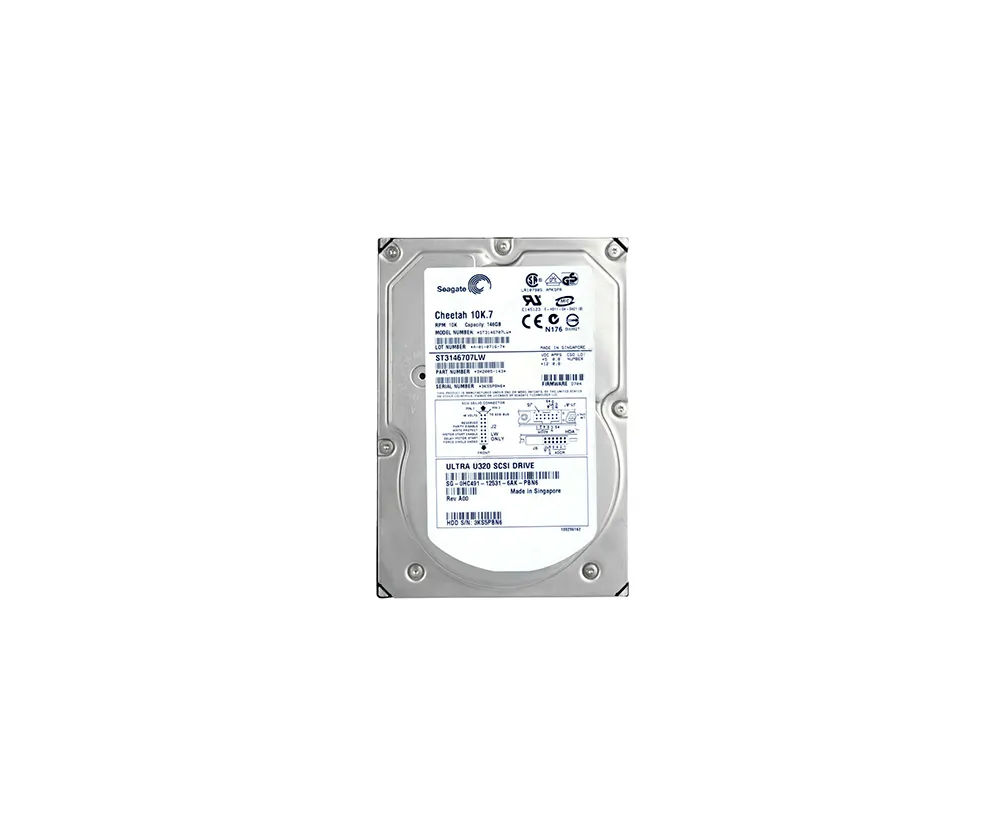 HC491 - Dell 146GB 10000RPM SCSI 320MB/s 3.5-in Hard Drive
