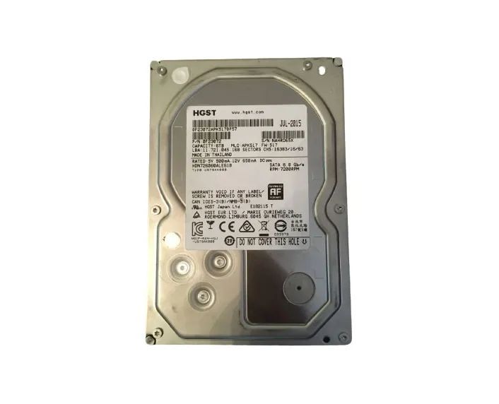 HGST Deskstar NAS 7K4000 6TB Hard Drive