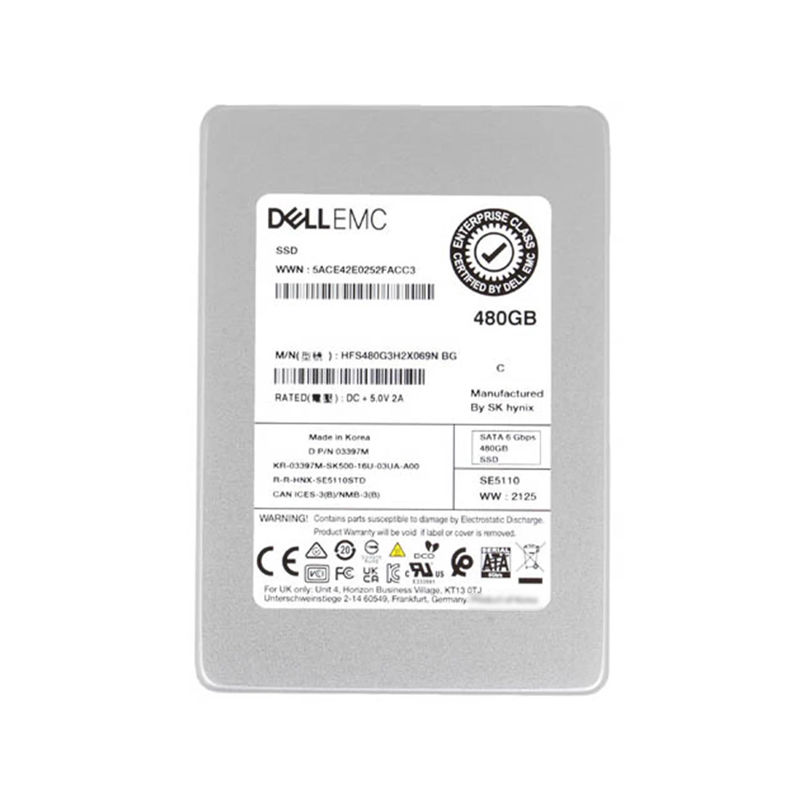 HFS480G3H2X069N - Hynix SE5110 480GB 6Gb/s SATA SFF 2.5-Inch RI SSD