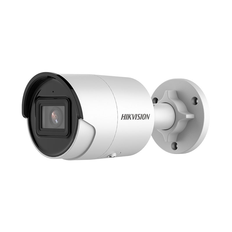 DS-2CD2086G2-IU, Hikvision AcuSense Network Camera, 4K Resolution/Fixed Lens/Mini Bullet