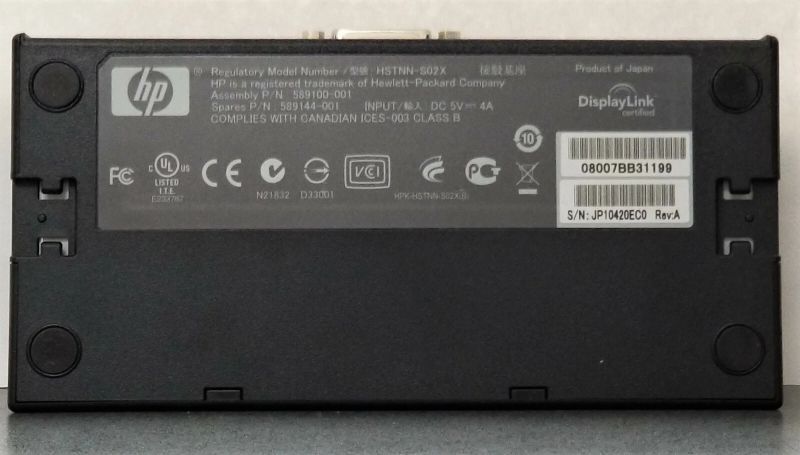 HP USB 2.0 Docking Station