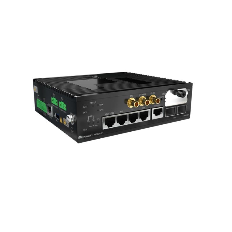 AR502H-CN, Huawei AR500 Series Router, 3xGE RJ45/2xGE Combo/1xLTE Dual SIM