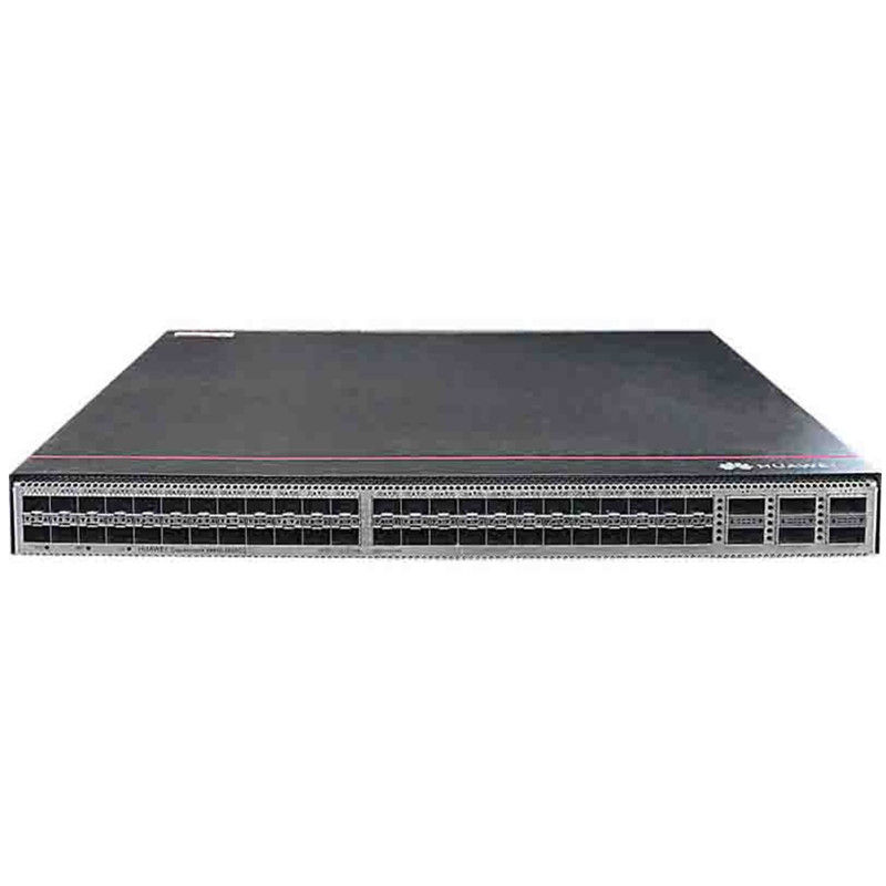CE6863E-48S6CQ-B, Huawei CloudEngine 6800 Switch, 48x10GE SFP+/6x100GE QSFP28/No Fan & PSU