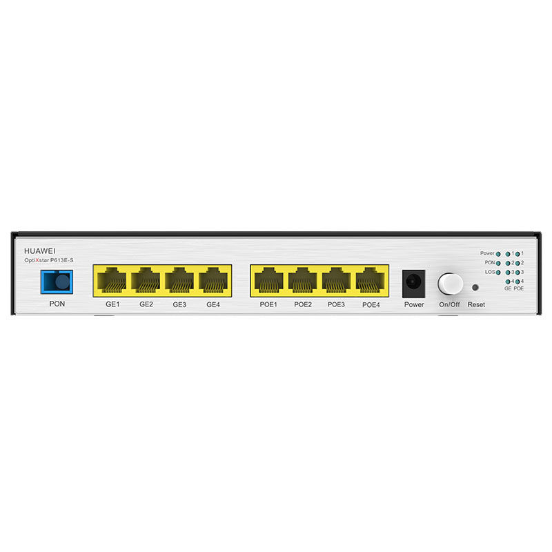 P613E-S, Huawei OptiXstar Access Client Equipment, 8GE, Forward PoE, SC/UPC