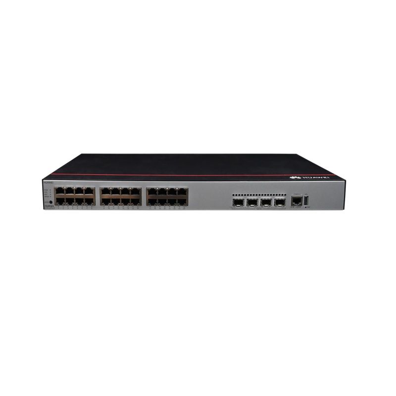 S5735-L24T4X-D1, Huawei S5735 Switch, 24xGigabit RJ45/4x10GE SFP+/DC Power