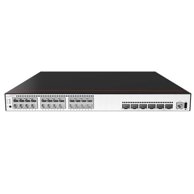 S5735-S24P4XE-V2, Huawei S5735 Switch, 24xGE PoE+/4x10GE SFP+